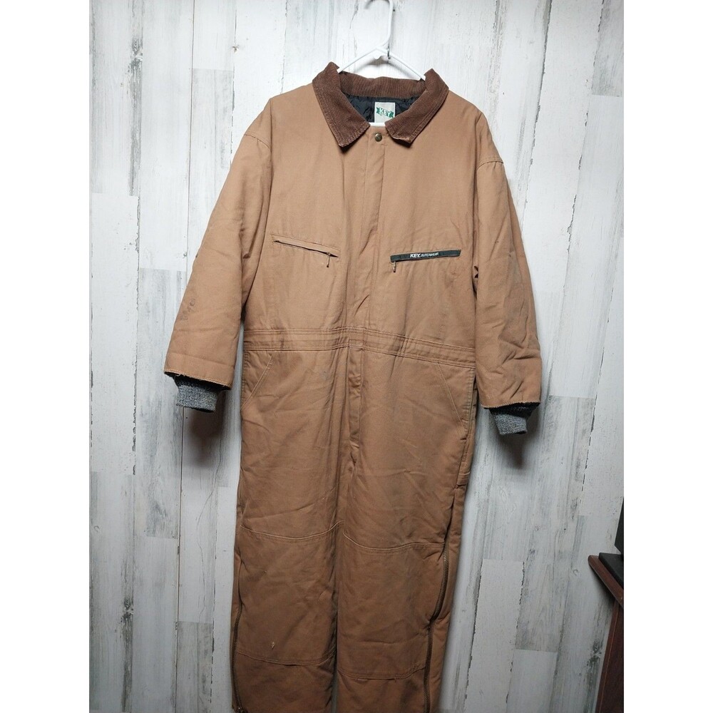 Key Industries XL Short Insulated Duck Coverall